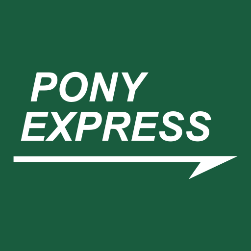 Доставка pony. Пони экспресс. Pony Express лого. Пони экспресс иконка. Курьерская служба пони экспресс.